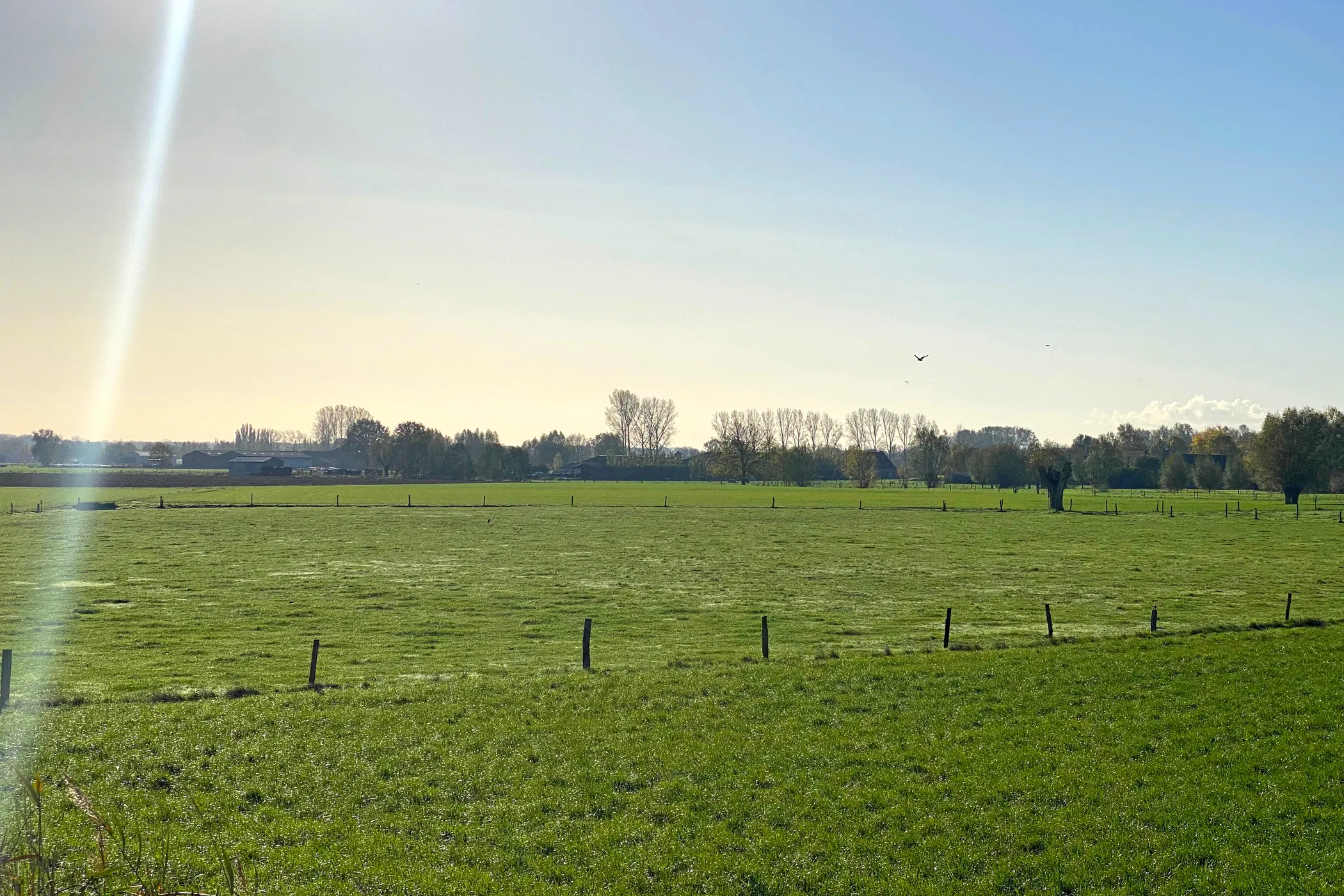 Jaagpad langs het kanaal Gent-Brugge