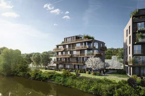 Acasa Projectontwikkeling vastgoed nieuwbouw Leiemeersen Astene Deinze Leie groen wonen appartement te koop D