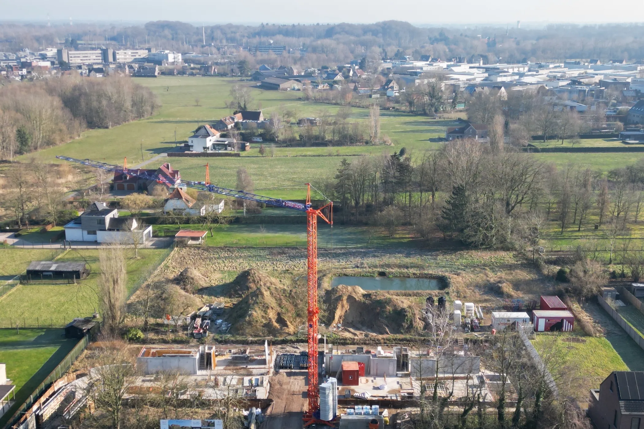 Landbergh nieuwbouw Merelbeke De Lijsters 1