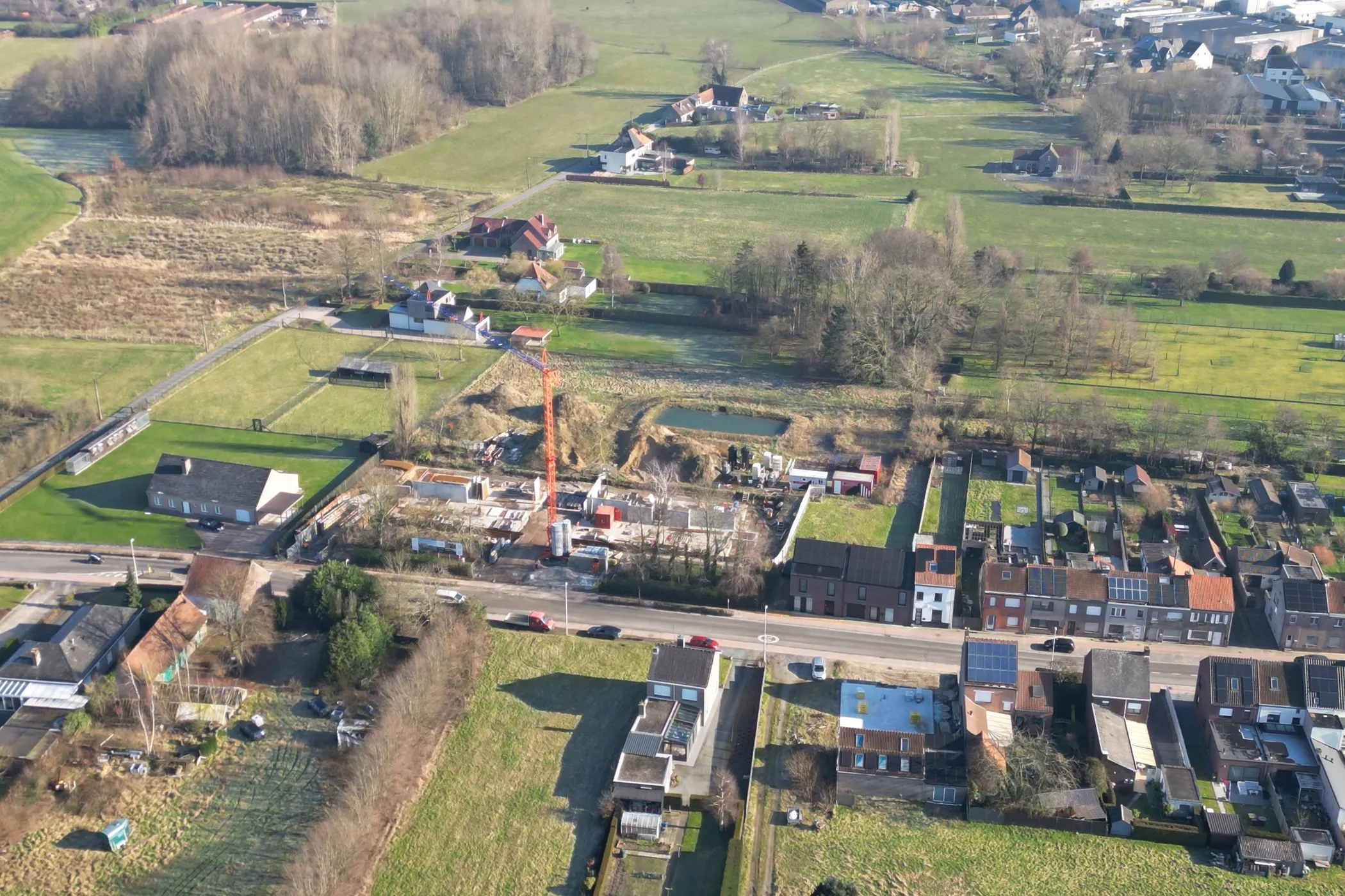 Landbegrh vastgoed Merelbeke nieuwbouw De Lijsters