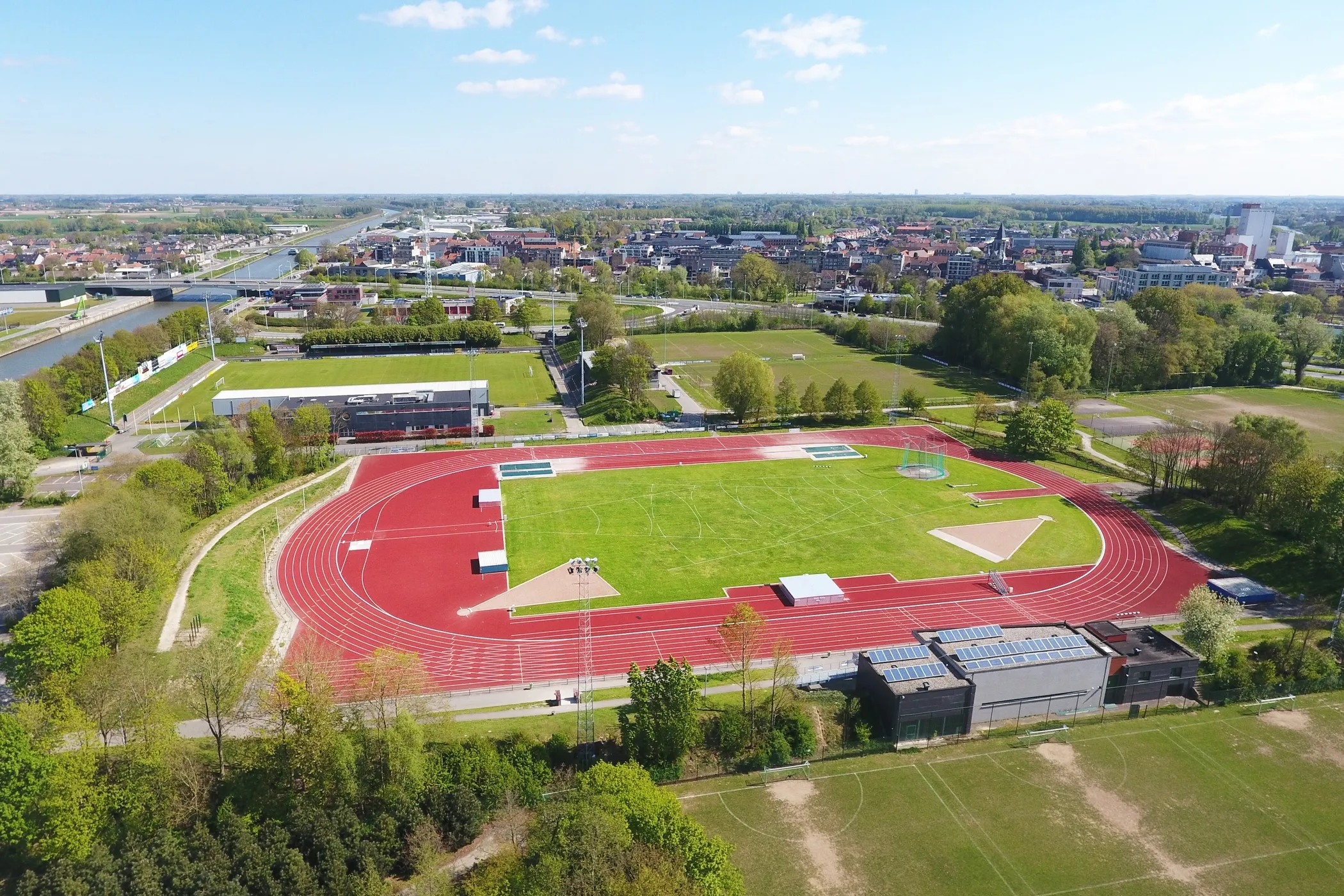 Algemeen recreatie sportveld